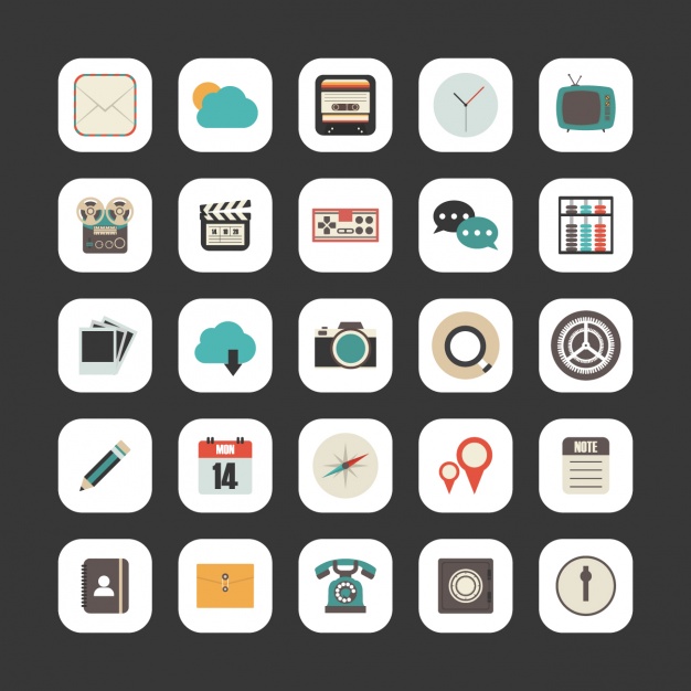 Miscellaneous Icon Collection Vector Free Download 626x626 Miscellaneous Icon Collection Vector Free Download
