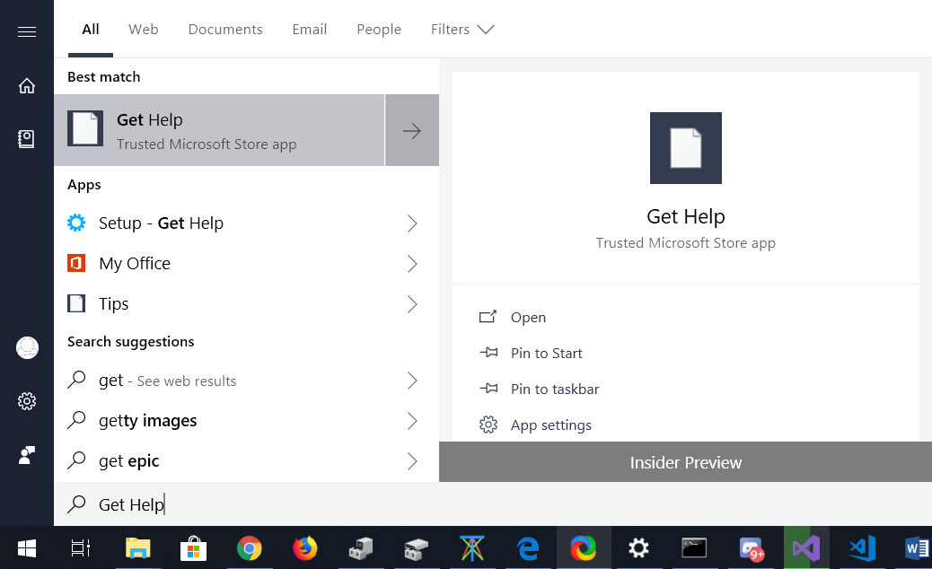 1038x634 Icons Missing From Uwp Apps In Search Only Windowsinsiders