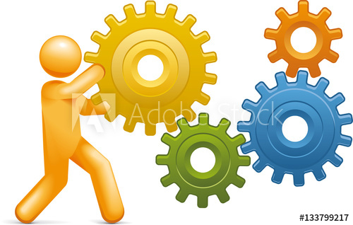 500x318 Person Inserting Missing Cog Icon