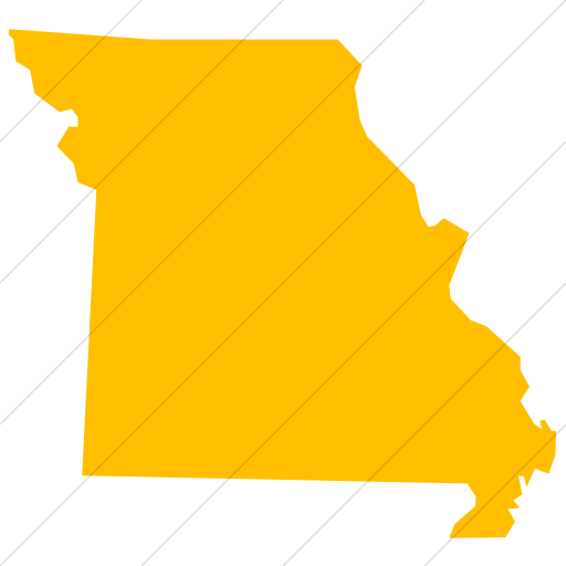 512x512 Iconsetc Simple Yellow Us States Missouri Icon
