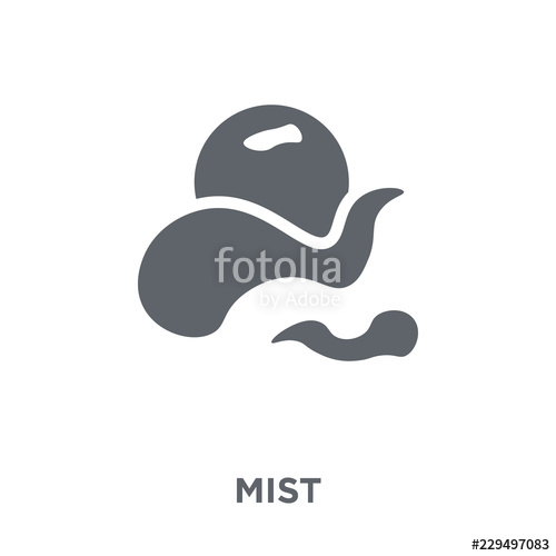 500x500 Mist Icon From Collection Stock Image And Royalty Free Vector
