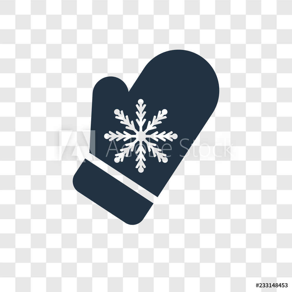Photo Art Print Mitten Vector Icon Isolated On Transparent 1000x1000 Photo Art Print Mitten Vector Icon Isolated On Transparent
