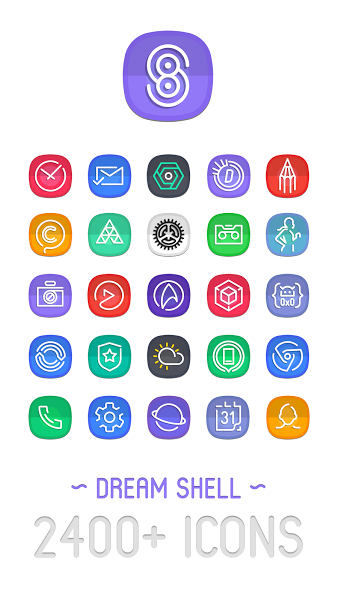338x600 Dream Shell Icon Pack