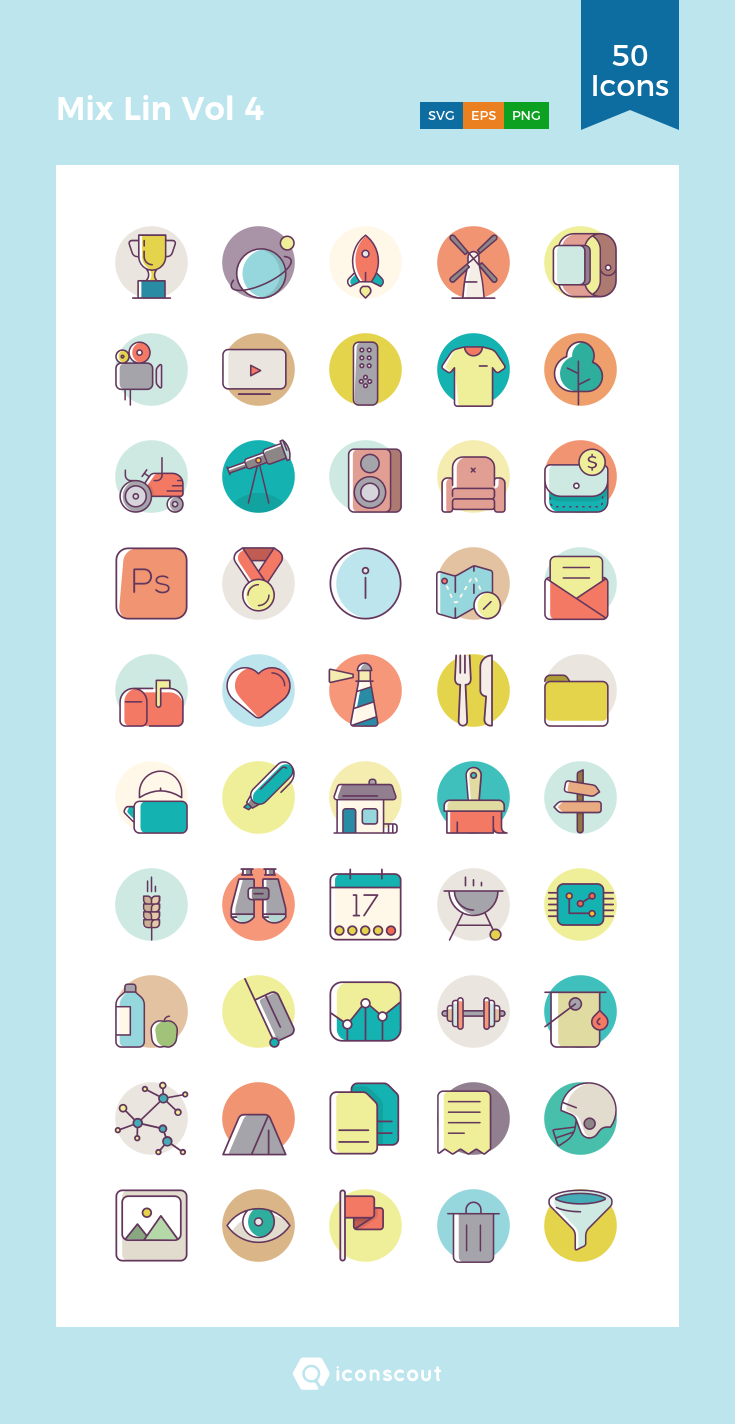 735x1424 Mix Lin Vol Icon Pack