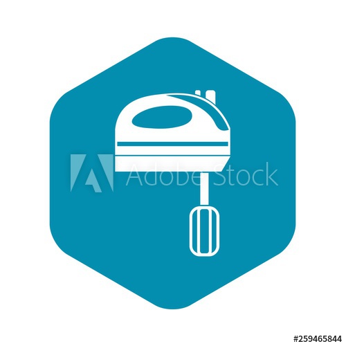 500x500 Mixer Icon In Simple Style Isolated On White Background Home
