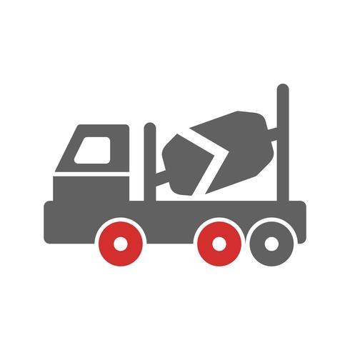 490x490 Concrete Mixer Icon Design