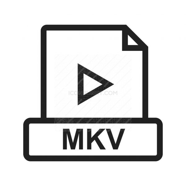600x600 Mkv Line Icon