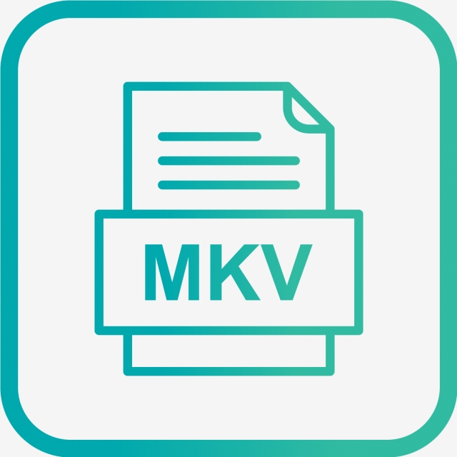 640x640 Mkv Document Icon, Mkv, Document, Png And Vector