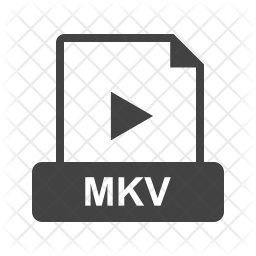 256x256 Mkv Icon Of Glyph Style