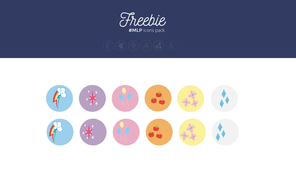 1005x578 Mlp Free Icons Set