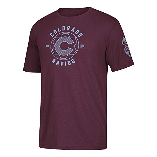 522x522 Adidas Mls Men's Triblend Linear Icon T Shirt Clothing