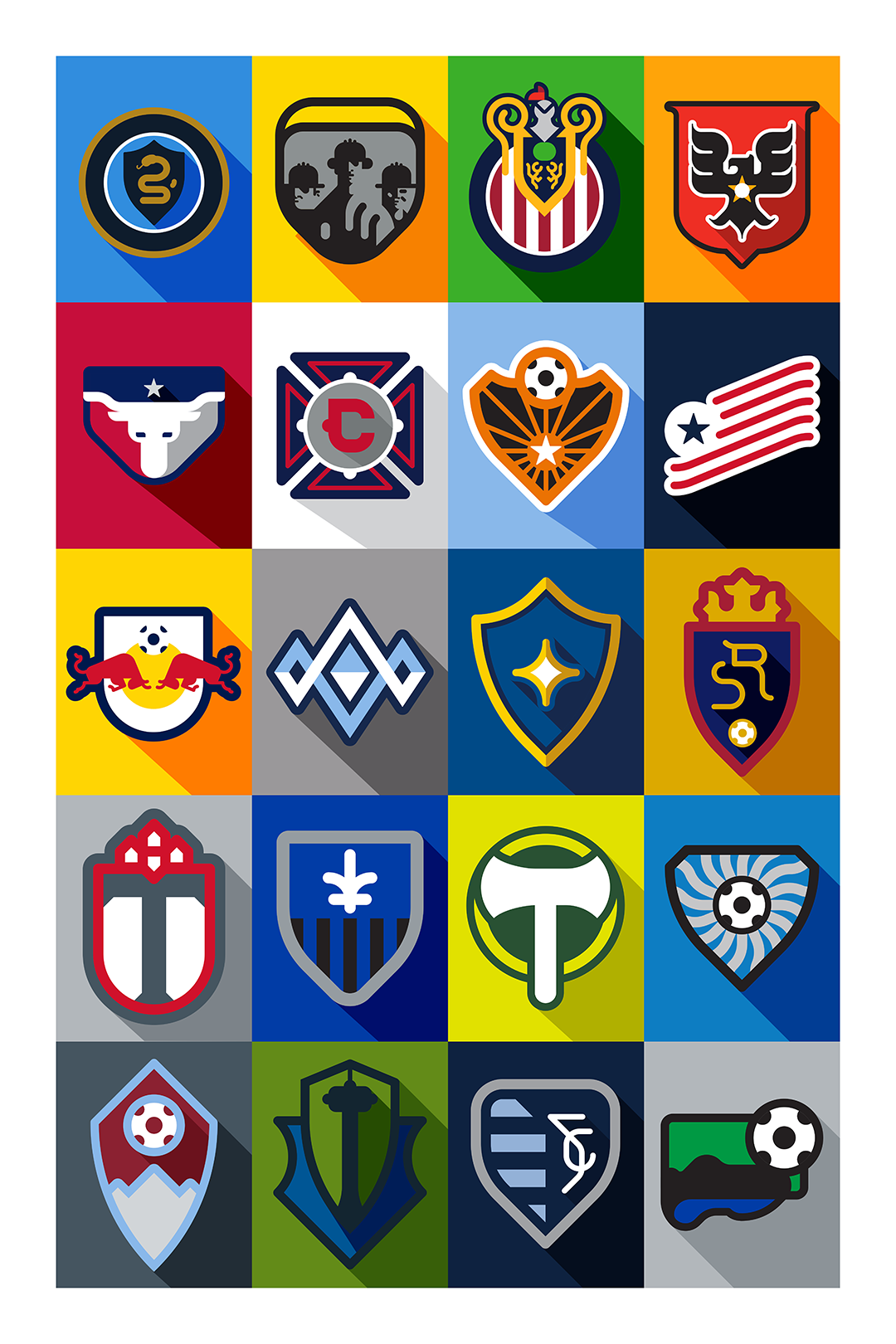 1080x1620 My Illustrations Major League Soccer, Mls