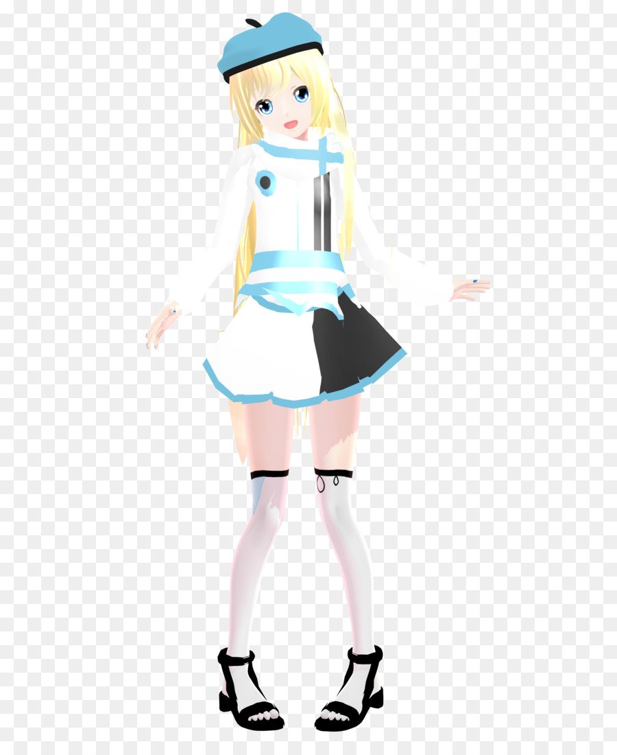 900x1100 Mikumikudance Vocaloid Utau Costume Illustration