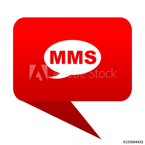 500x500 Mms Bubble Red Icon