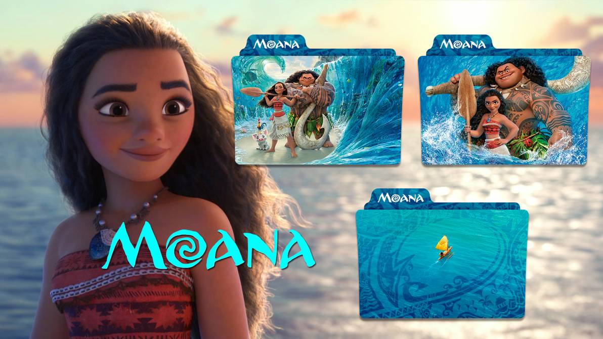 1192x670 Moana Folder Icon