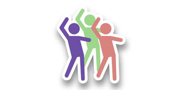 360x180 Flash Mob Icon