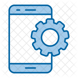 256x256 Mobile Apps Development Icon Of Colored Outline Style