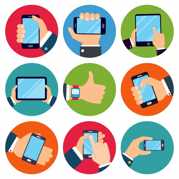 626x626 Mobile App Icons Vector Free Download