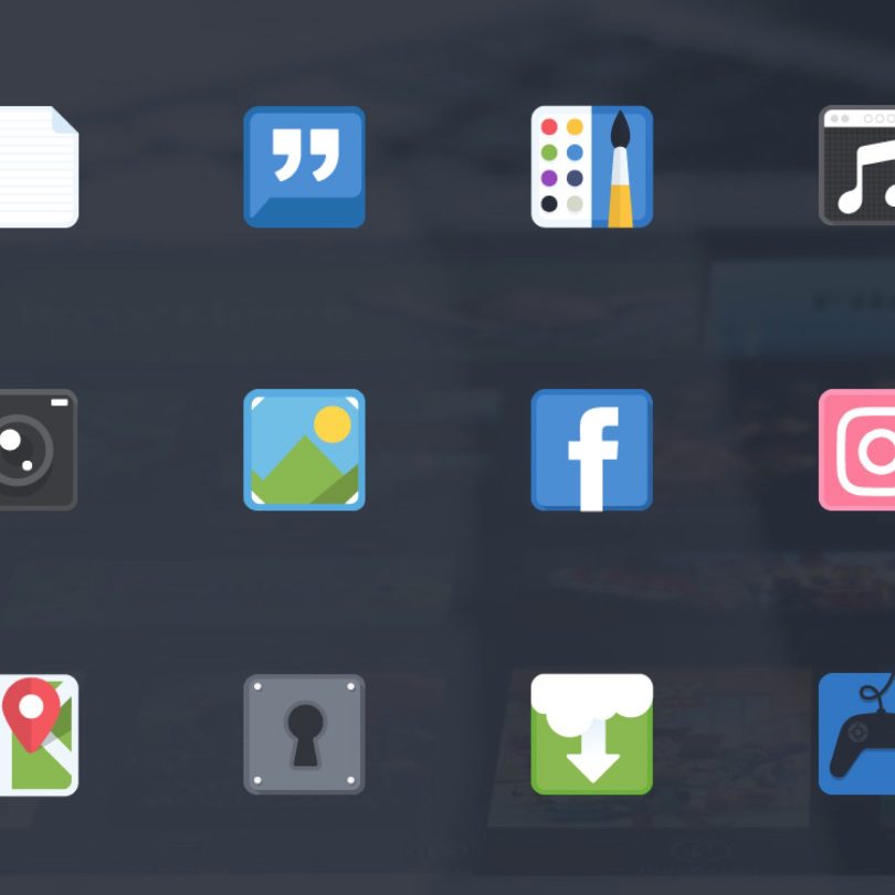 810x810 Free Icons For Your Next Mobile App Design Project