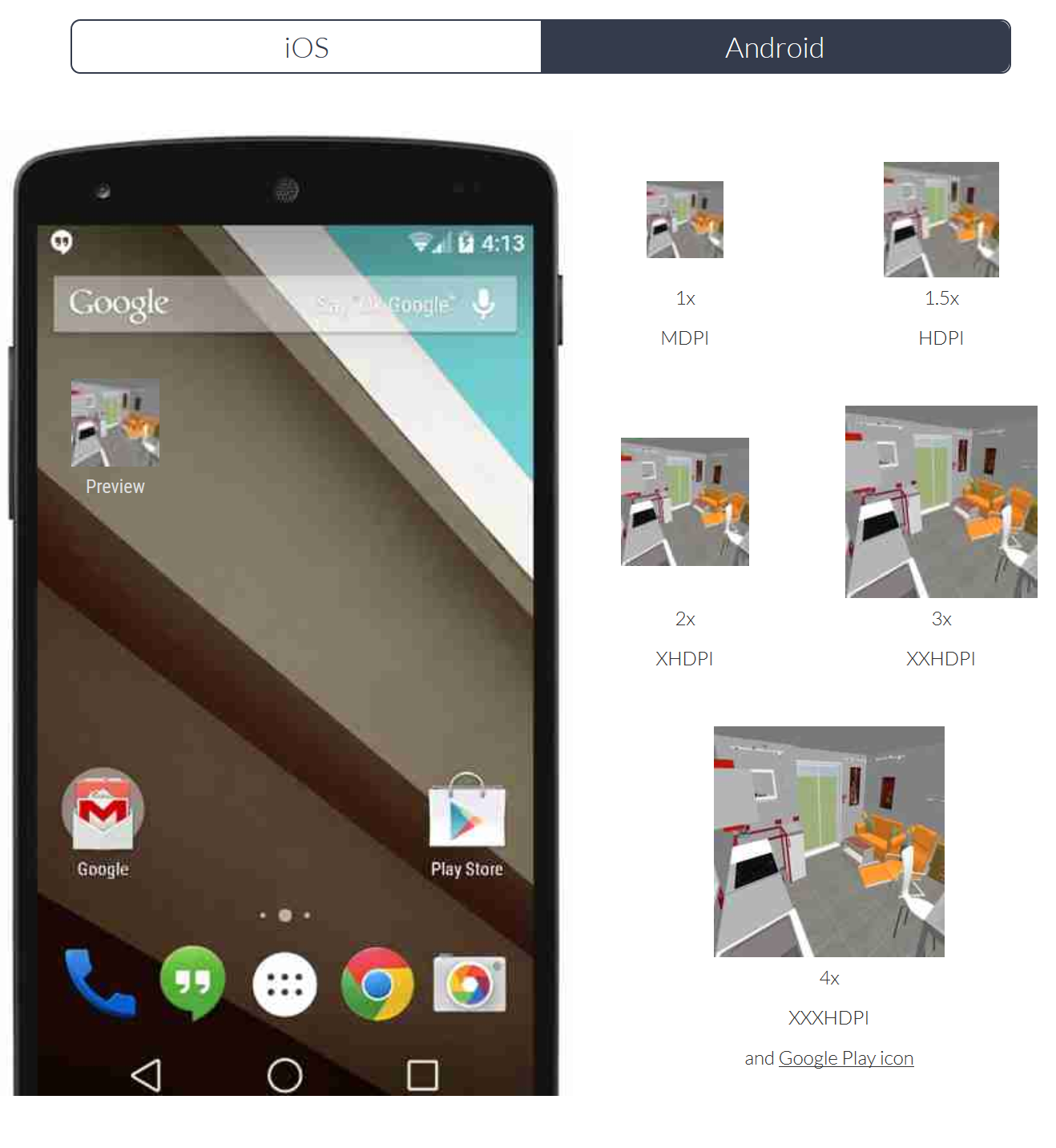 1318x1432 Icon Generator