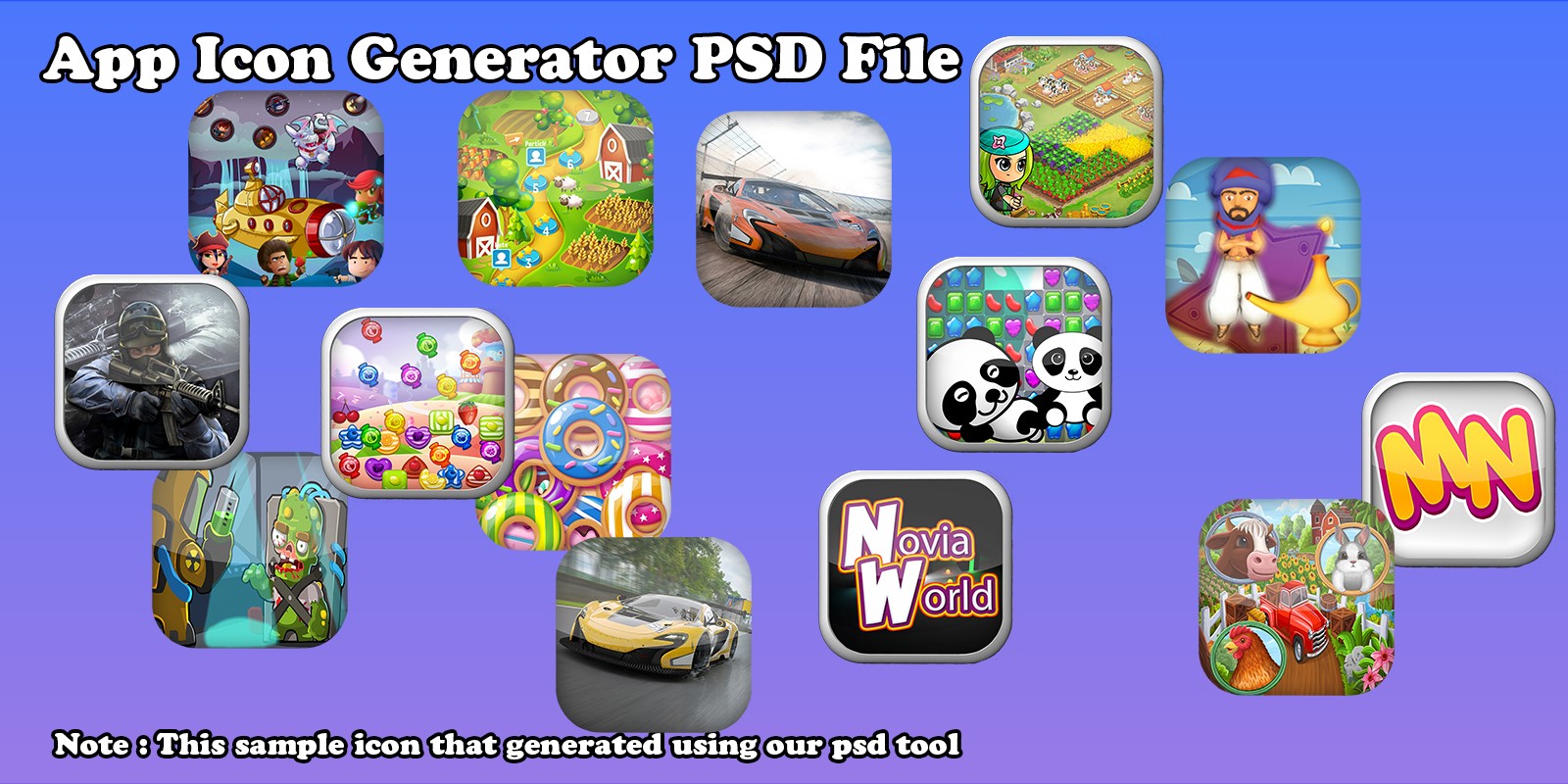 1600x800 Icon Generator For Mobile Apps Codester
