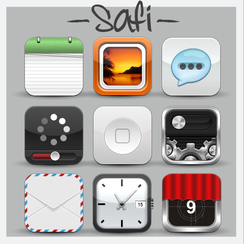 480x480 Safi Hd Iphone Theme
