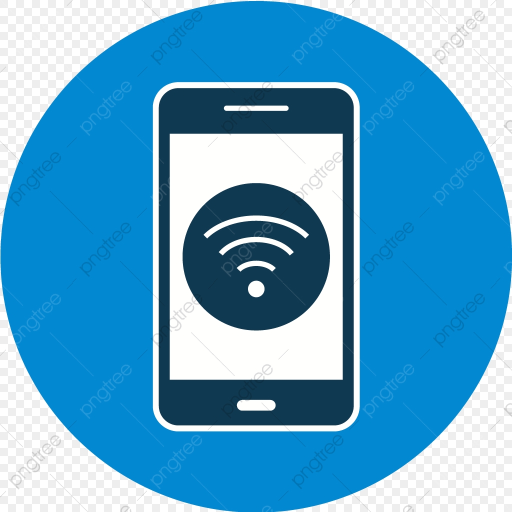 1024x1024 Vector Wifi Mobile Application Icon, Wifi, App, Mobile Png