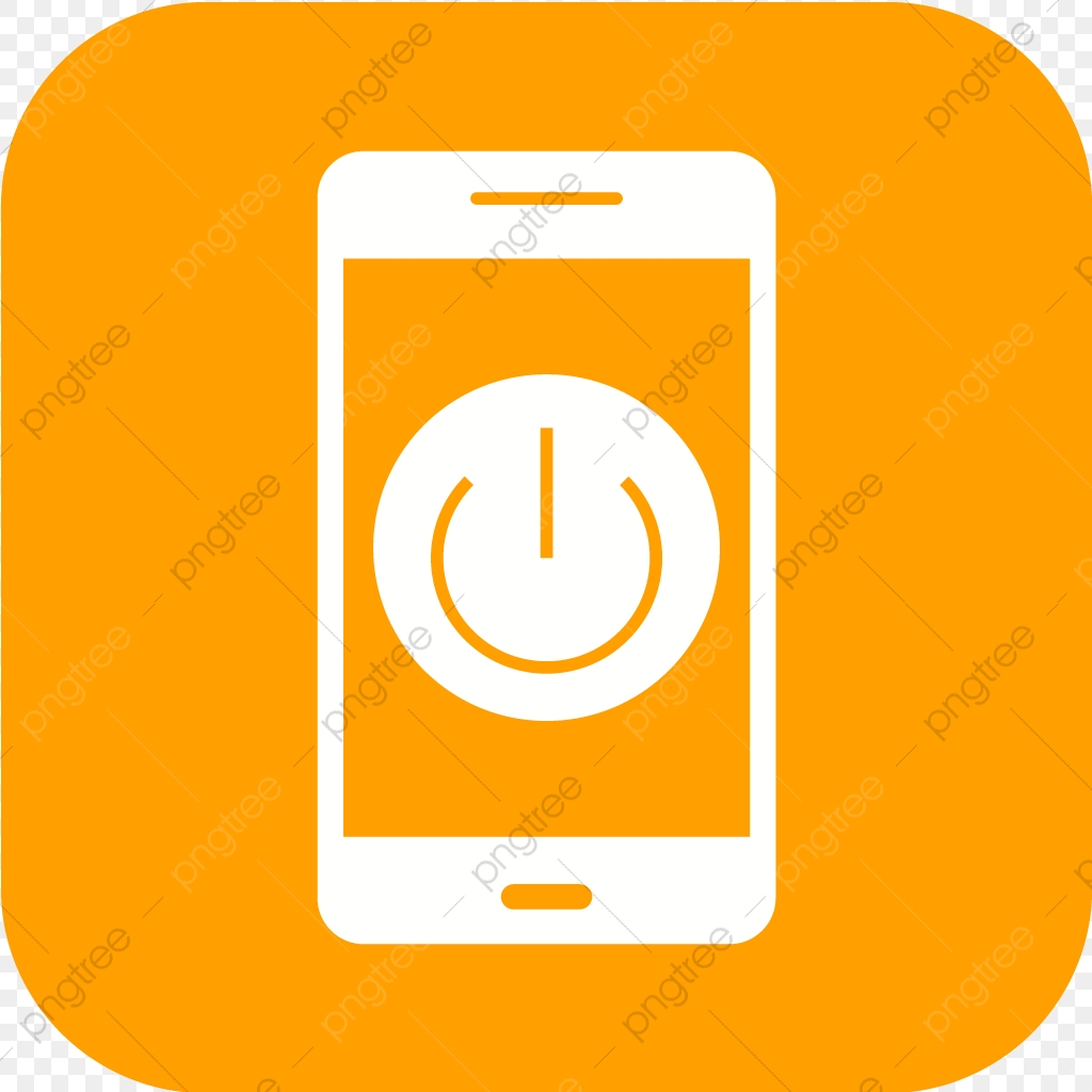 1024x1024 Vector Power Off Mobile Application Icon, Power Off, App, Mobile