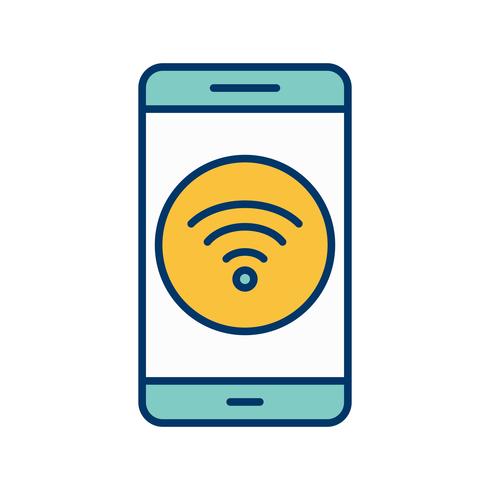 490x490 Wifi Mobile Application Vector Icon