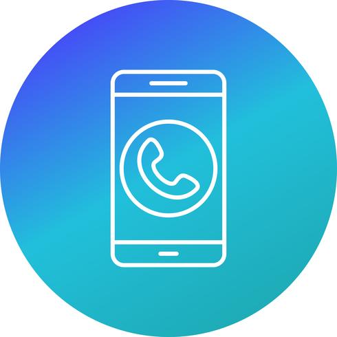 490x490 Call Mobile Application Vector Icon
