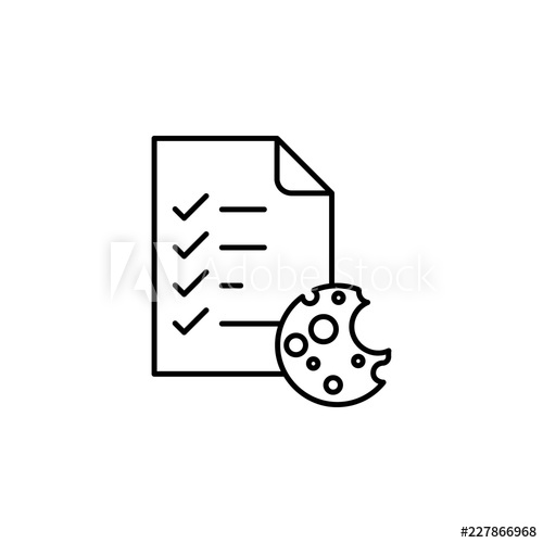 500x500 Cookie, Data Icon Element Of General Data Project Icon For Mobile