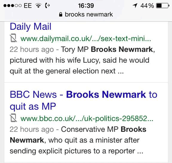 576x544 Google Non Mobile Friendly Icon Being Testing In Mobile Search