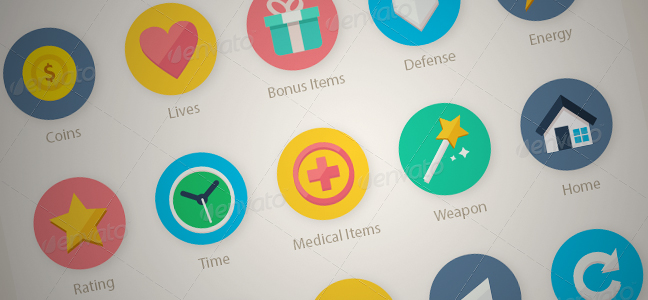 648x300 Icon Pack For Mobile Game Project Onlymobilepro