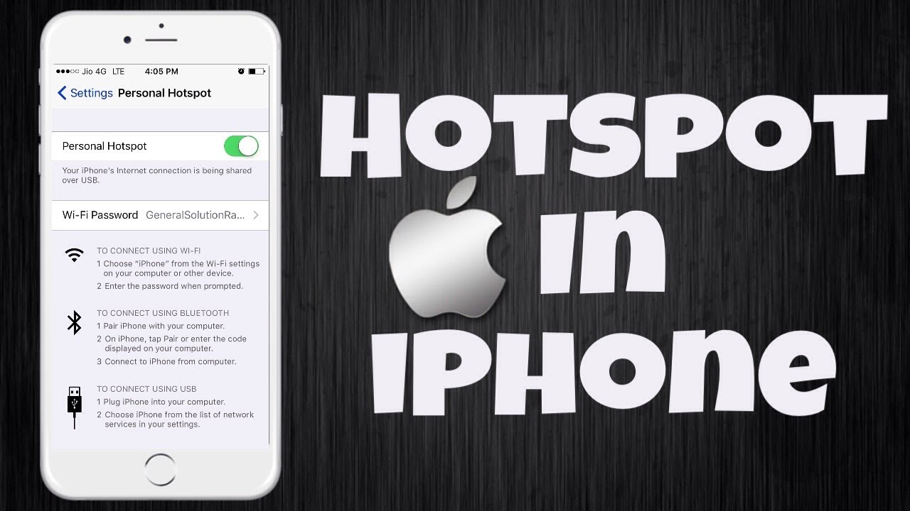 1280x720 Hotspot In Iphone Solved !! How To Activate Personal Hotspot