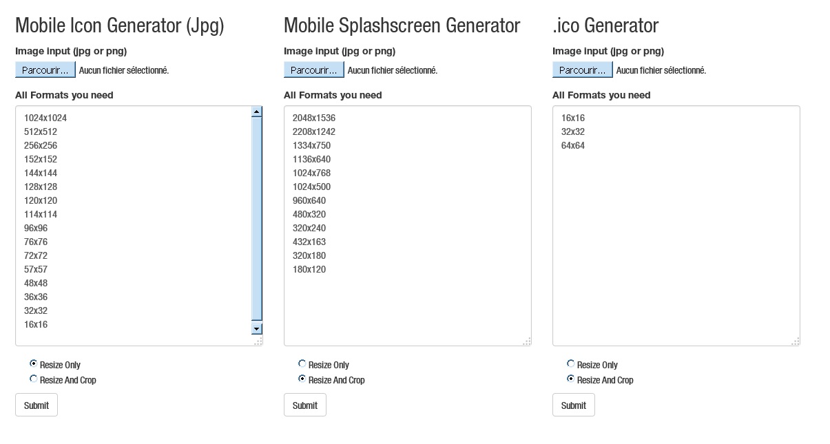 1205x645 Php Mobile Icons Splashcreens Generator