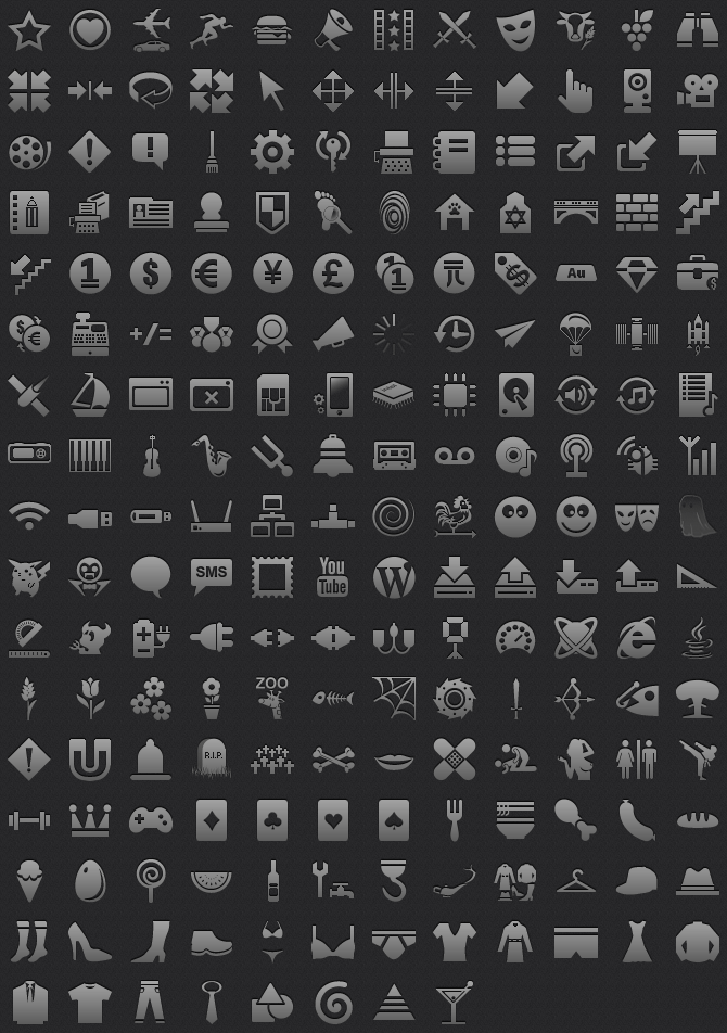 670x952 Free Mobile Icon Kit