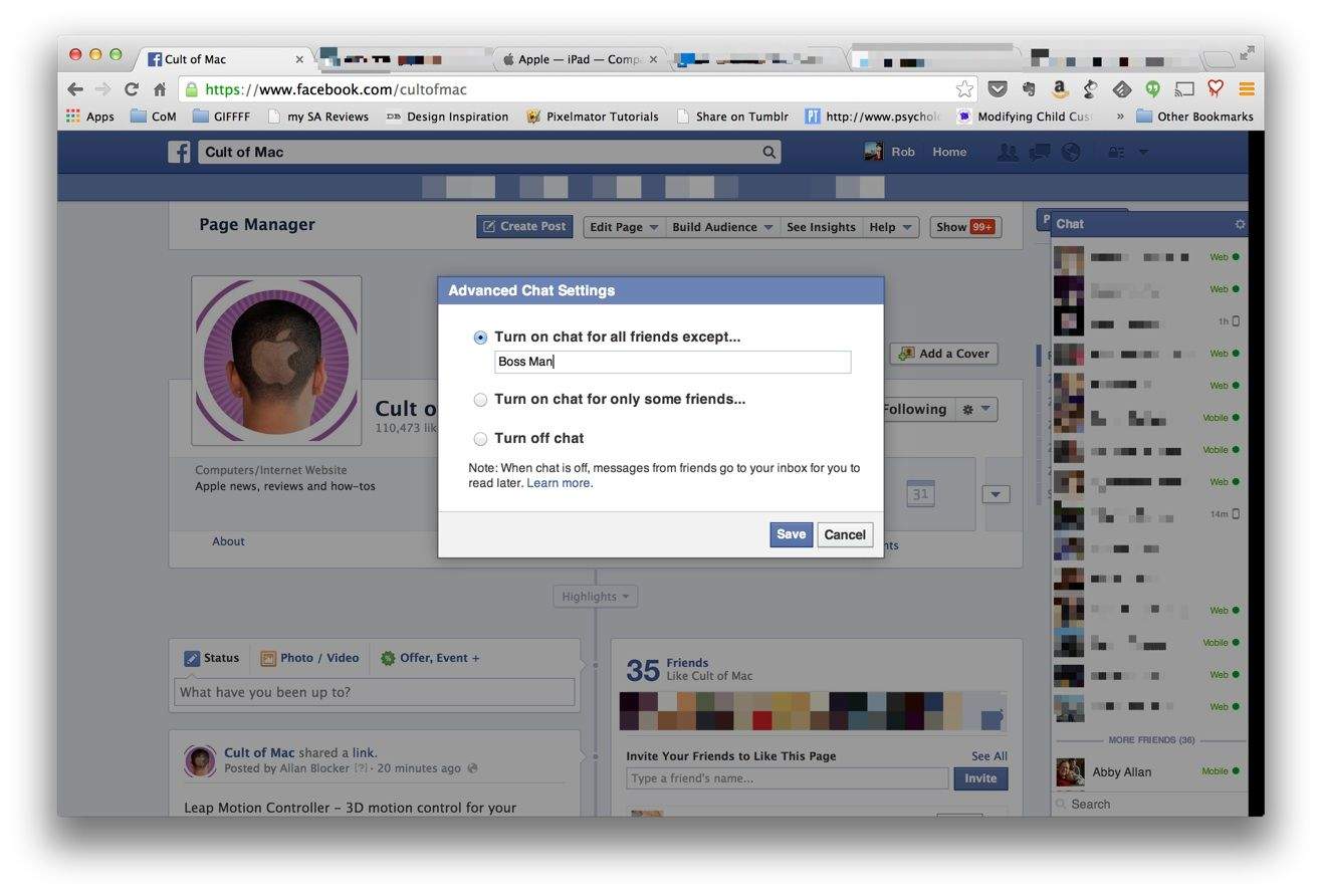 1316x892 Hide Your Facebook Online Status From Your Nosy Boss Cult Of Mac
