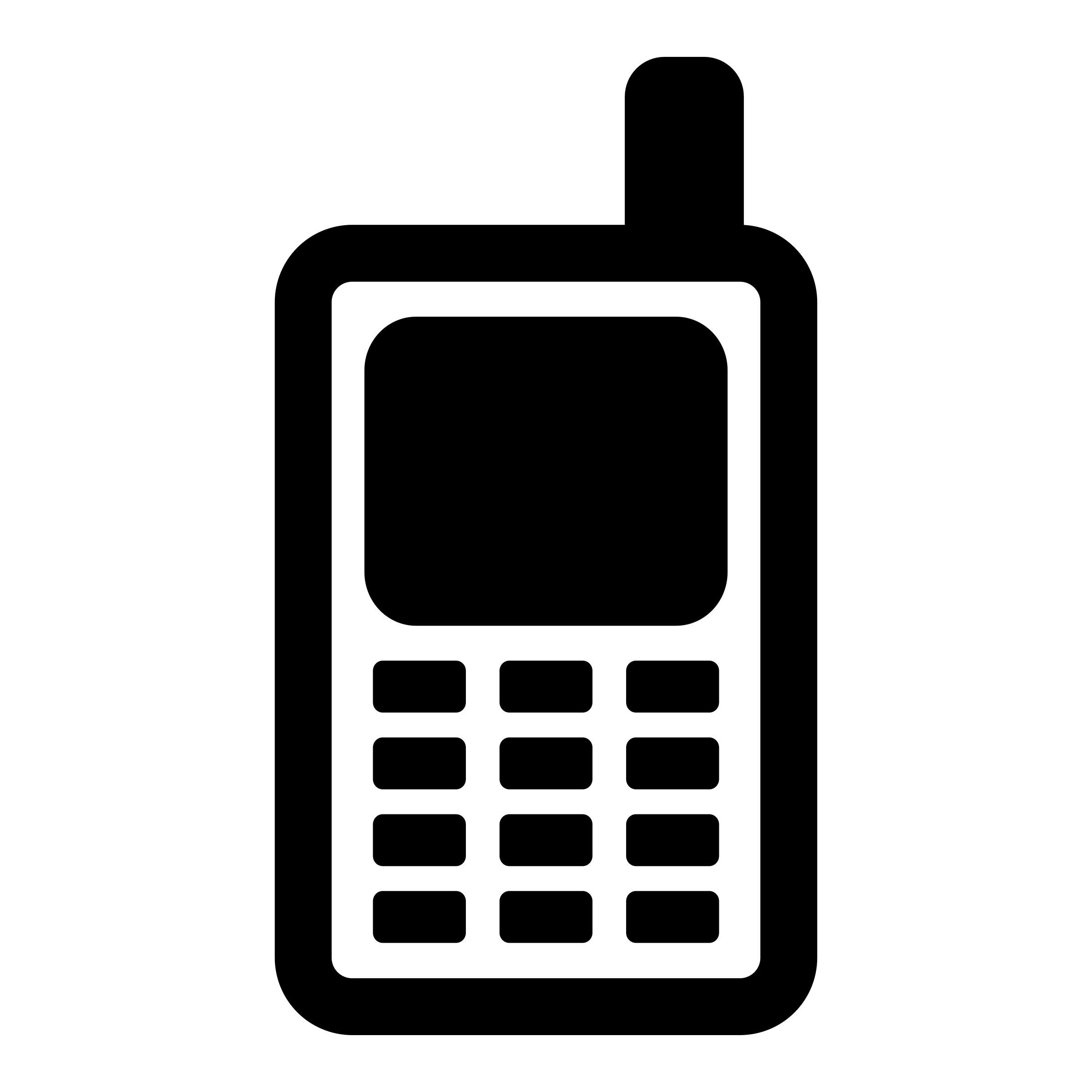 2400x2400 Mobile Icons Png