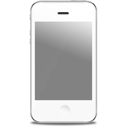 256x256 Iphone Front White Icon Apple Product Iconset Svengraph