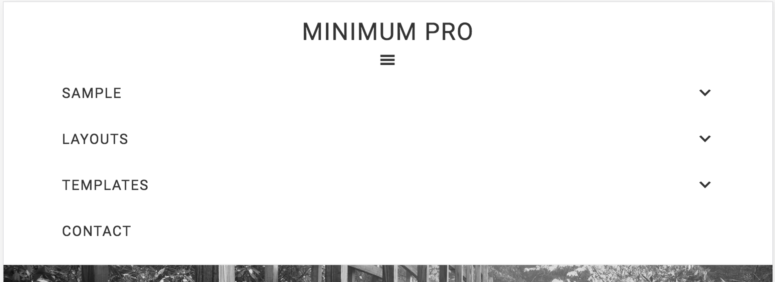 1548x564 Inline Hamburger Menu Icon In Minimum Pro