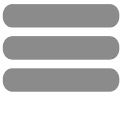 250x239 Hamburger Menu Icon White