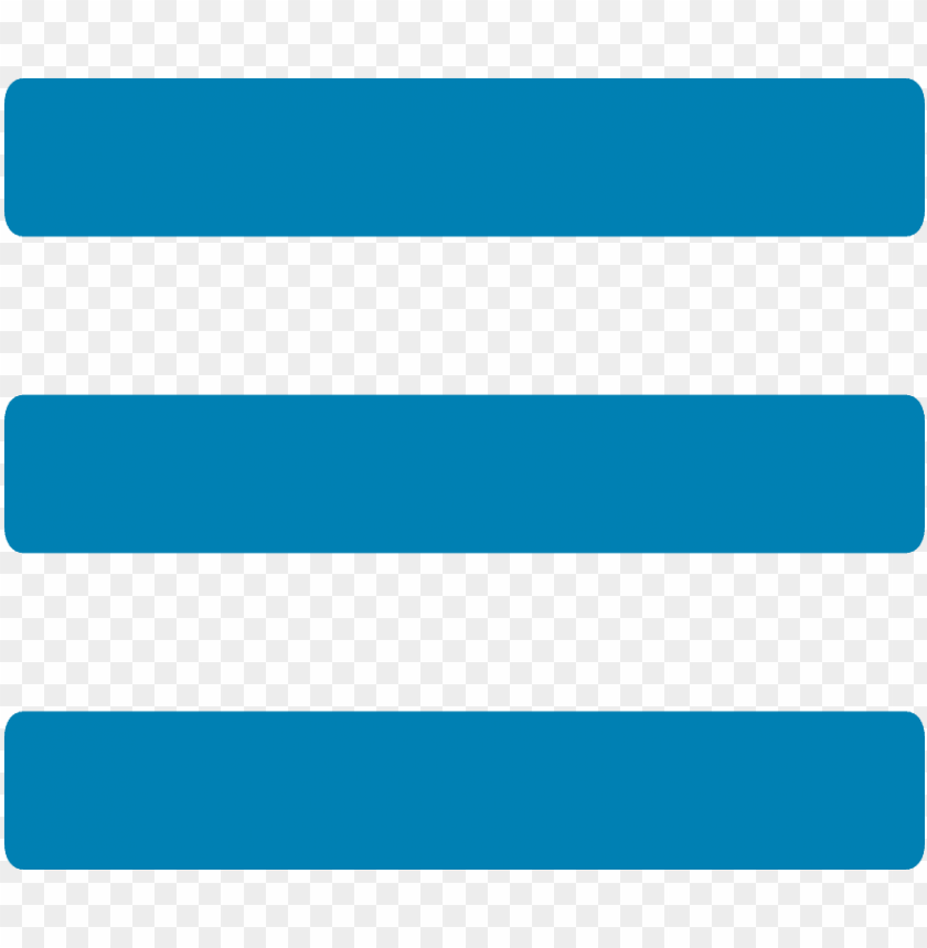 840x859 Blue Hamburger Menu Icon