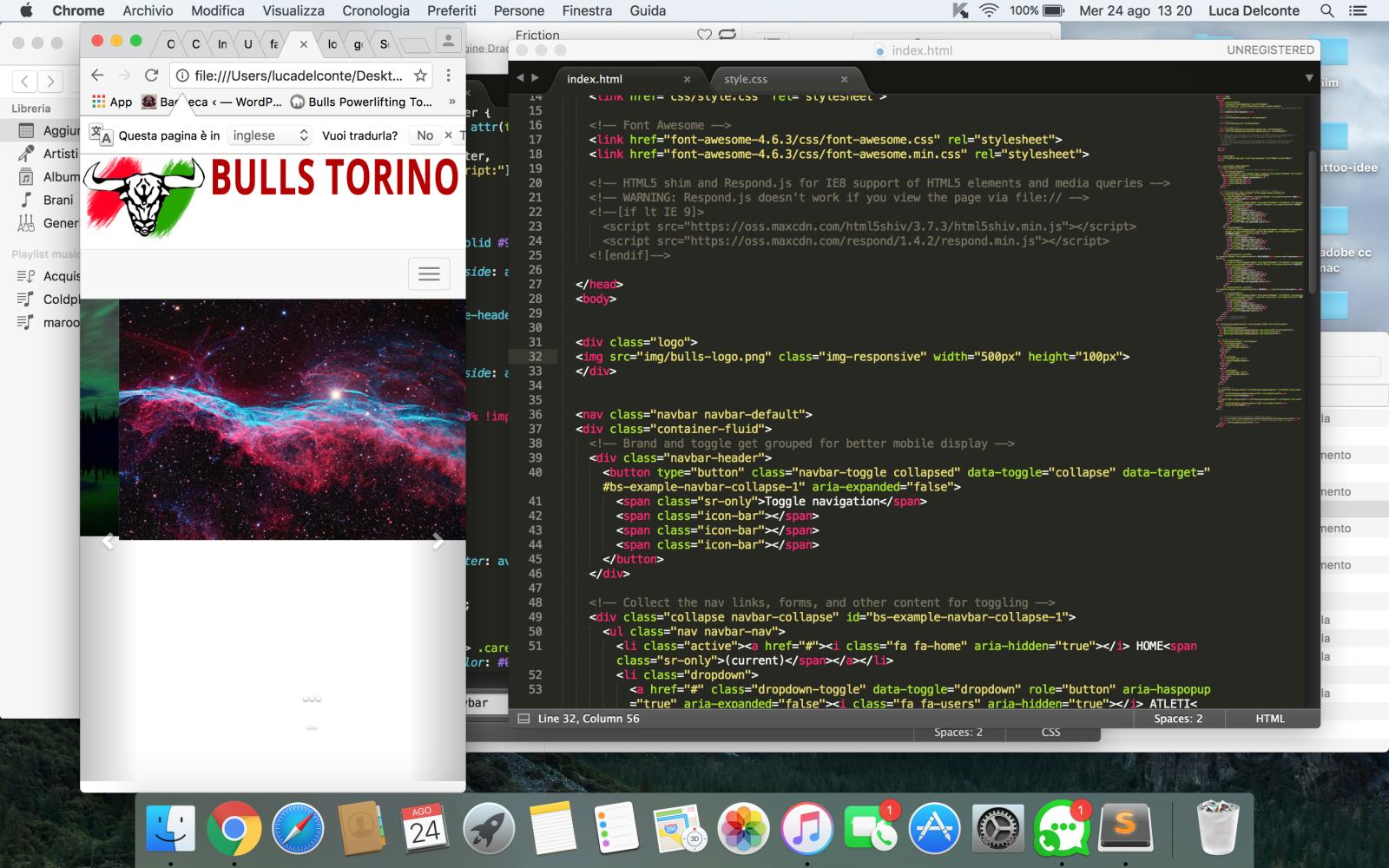 1600x1000 Logo In The Mobile Menu Bootstrap