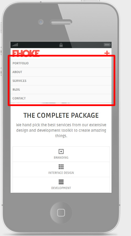 459x830 Responsive Solutions To Design Menu Navigation In Low Resolution