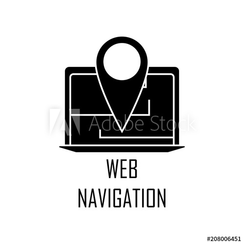500x500 Browser Navigation Icon Element Of Web Development For Mobile