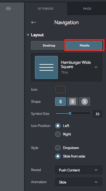 352x632 Change Mobile Navigation Icon Color Livebooks