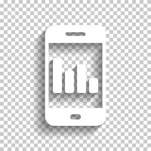 300x300 Photostock Vector Black Mobile Phone Icon On Transparent