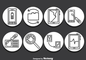 286x200 Phone Repair Icons Sets