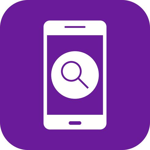 490x490 Search Mobile Application Vector Icon
