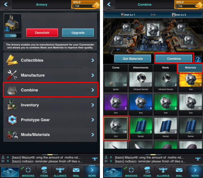 650x569 How Do I Combine Mods Materials In Mobile Strike The Iphone Faq